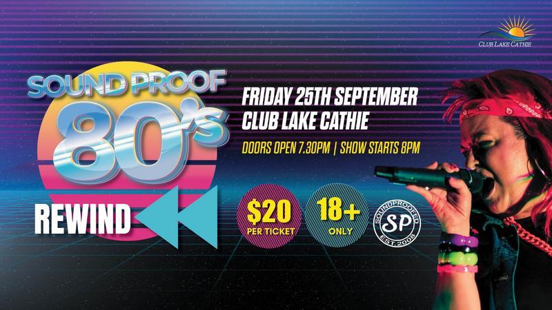 Featured image for “The Soundproofed 80s Coastal Blitz – Club Lake Cathie”