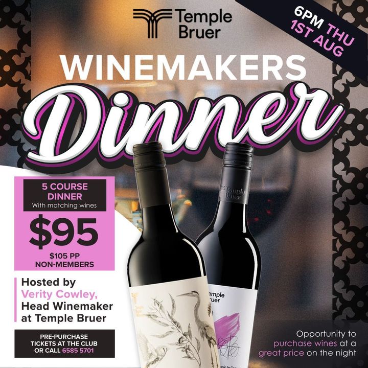 Featured image for “Join us for a lavish evening of delicious food and amazing wine as Verity Cowley, head winemaker at Temple Bruer, hosts a Winemaker Dinner featuring five unforgettable courses, all with matching wines on Thu 1st August at 6pm.”