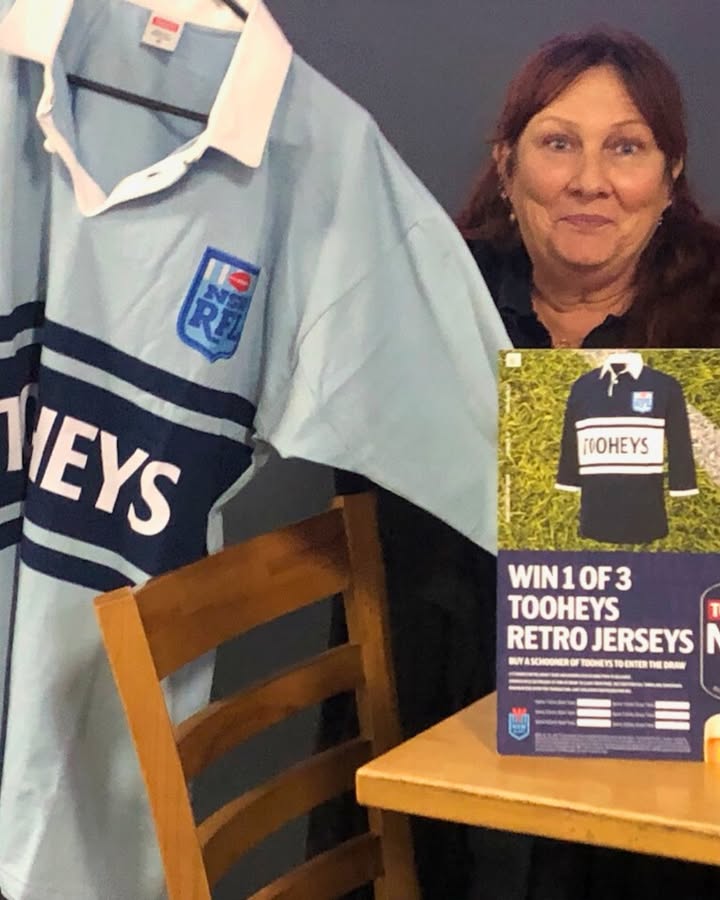 Featured image for “State of Origin Jersey Winner: Celebrating Sharon Druit at Club Lake Cathie”