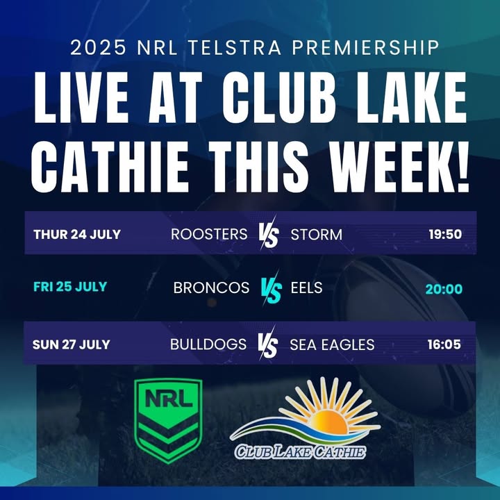 Featured image for “Live NRL Action: Club Vibes & Cold Drinks at Club Lake Cathie”