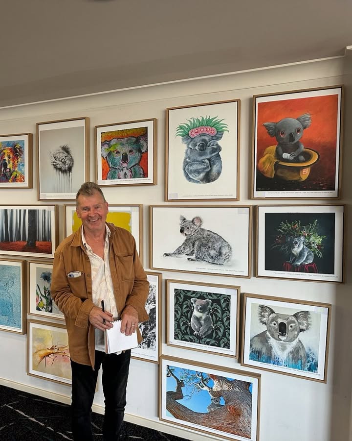 Featured image for “Australian Art Showcase: Club Lake Cathie Celebrates Koala Week with Stunning Exhibit”