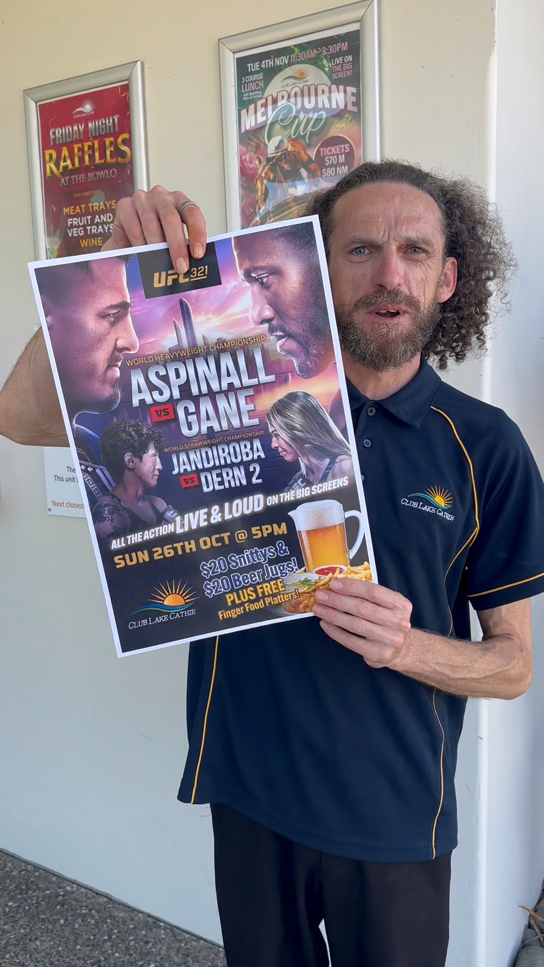 Featured image for “UFC 321 Live at Club Lake Cathie: $20 Chicken Schnitzels & Beer Jugs”