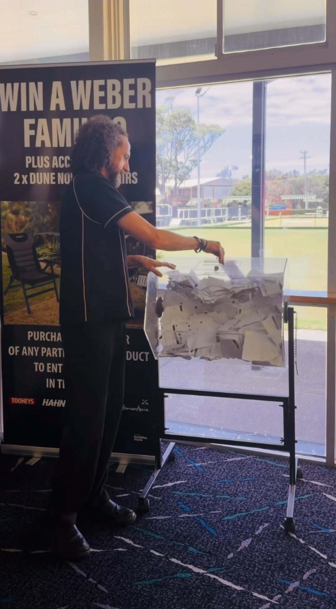 Featured image for “Garry Chapman Wins Weber BBQ at Club Lake Cathie”