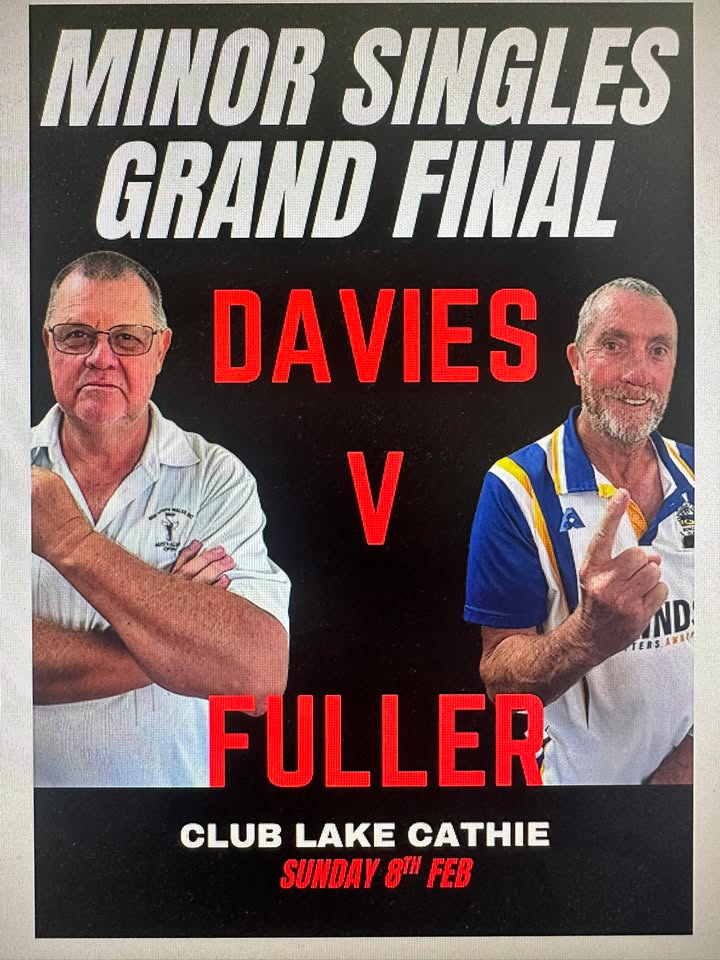 Featured image for “Minor Singles Grand Final at Club Lake Cathie”