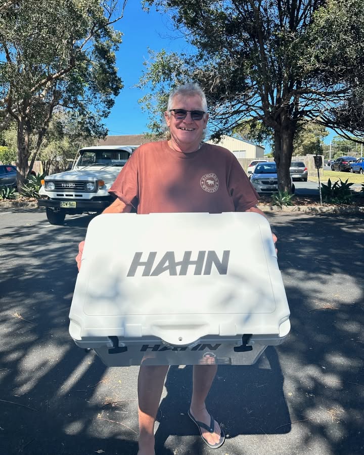 Featured image for “Congratulations Crocker – Winner of the HAHN Esky Promo at Club Lake Cathie”