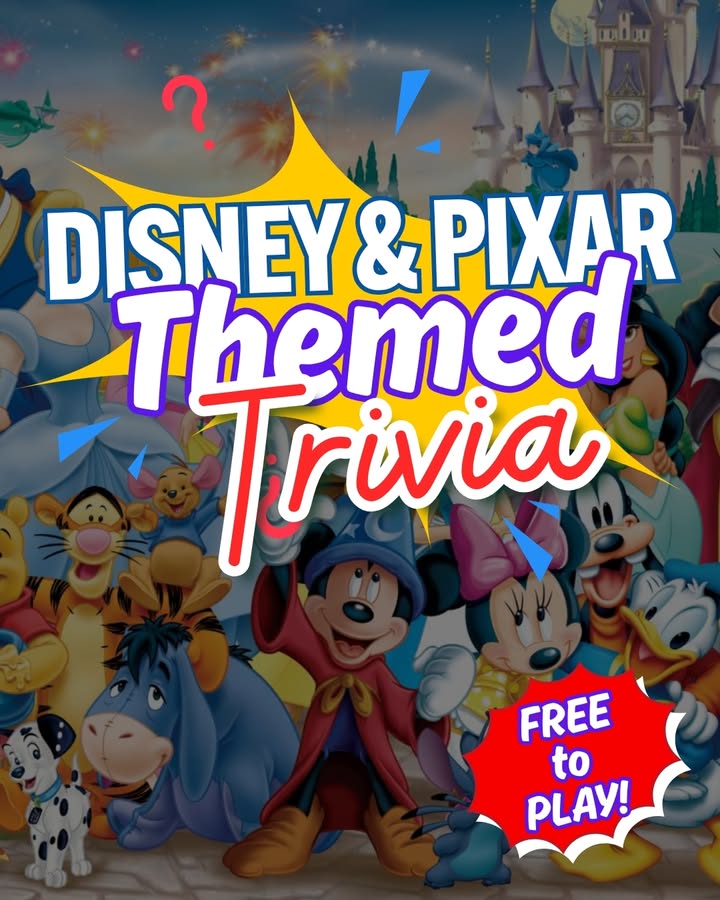 Featured image for “Disney & Pixar Themed Trivia Night at Club Lake Cathie”