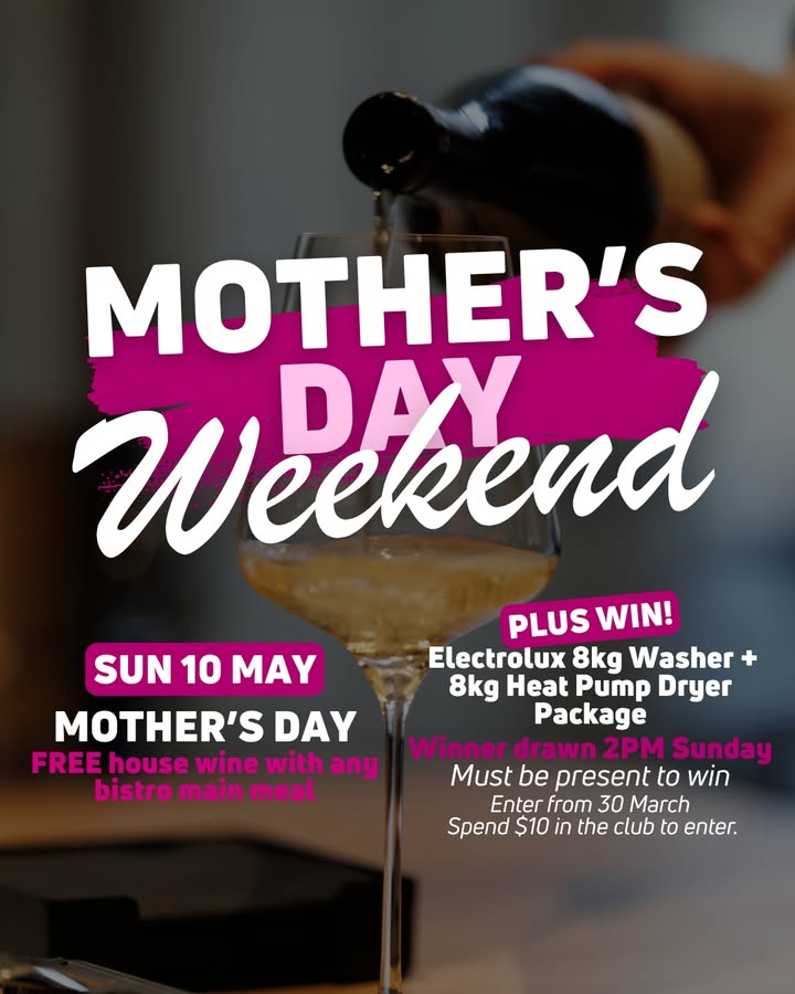 Featured image for “Celebrate Mother’s Day at Club Lake Cathie This Sunday”