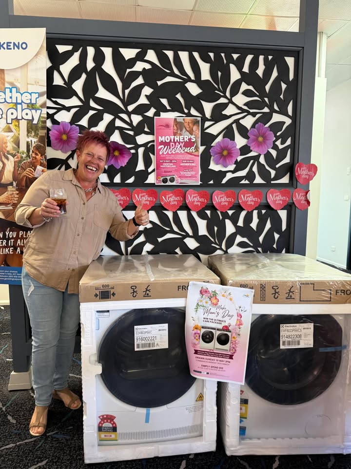 Featured image for “Mothers Day Giveaway Winner – Roberta Takes Home Washing Machine and Dryer”