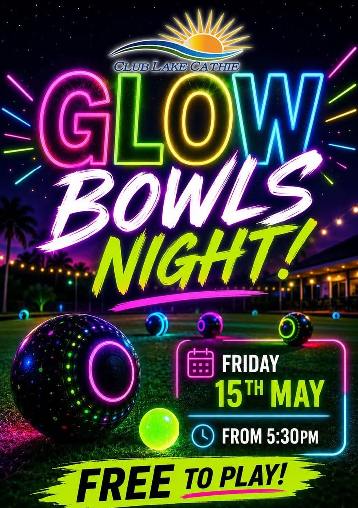 Featured image for “Glow Bowls Night Is Back at Club Lake Cathie – Friday 15th May”