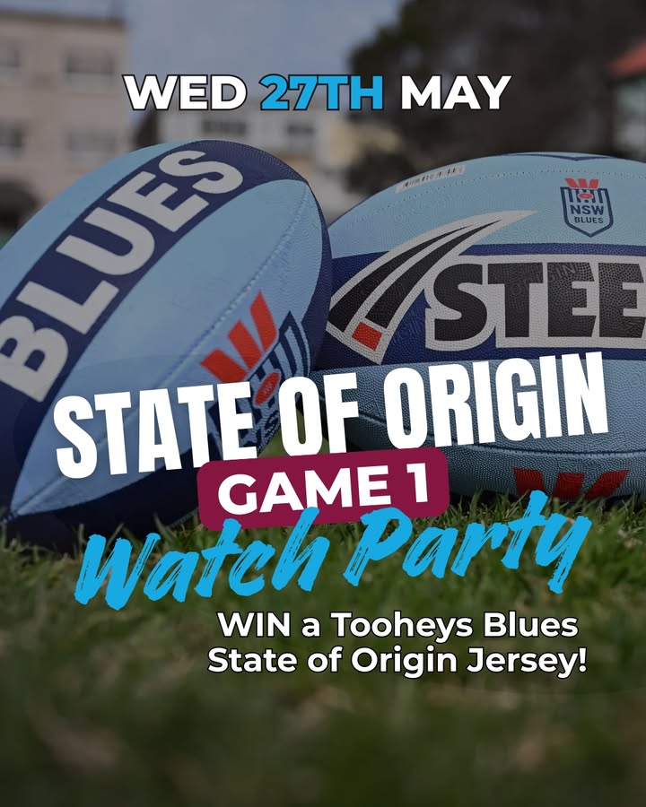 Featured image for “State of Origin Game 1 Watch Party at Club Lake Cathie”