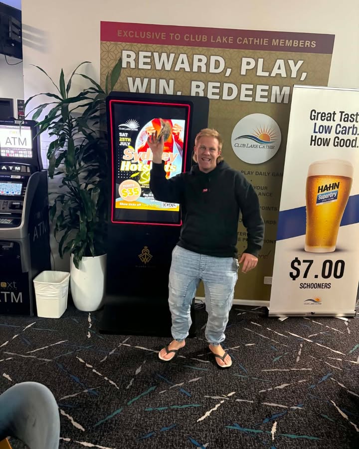 Featured image for “Congratulations to Daniel – Cash Splash $500 Winner at Club Lake Cathie”