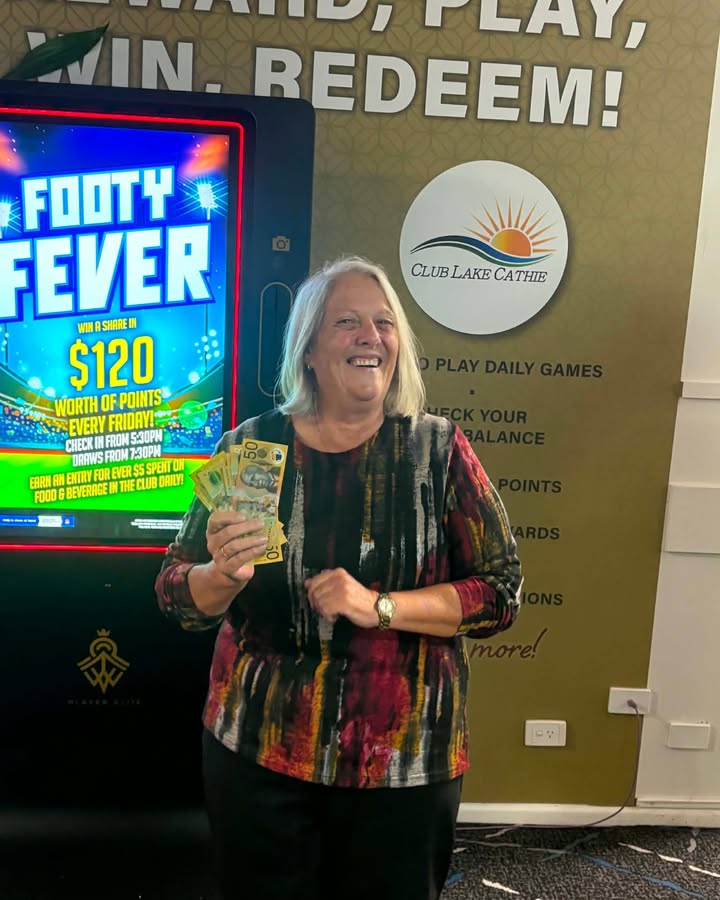 Featured image for “Cash Splash Winner and State of Origin Night at Club Lake Cathie”