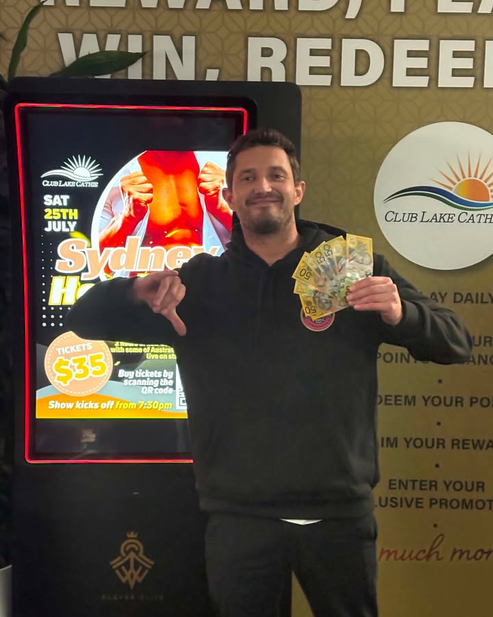 Featured image for “Cash Splash Winner Nathan Takes Home $500 at Club Lake Cathie”