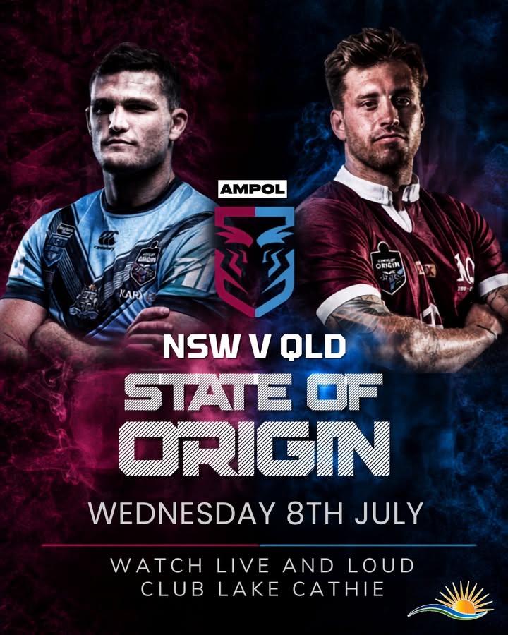 Featured image for “State of Origin Game 3 Live at Club Lake Cathie”