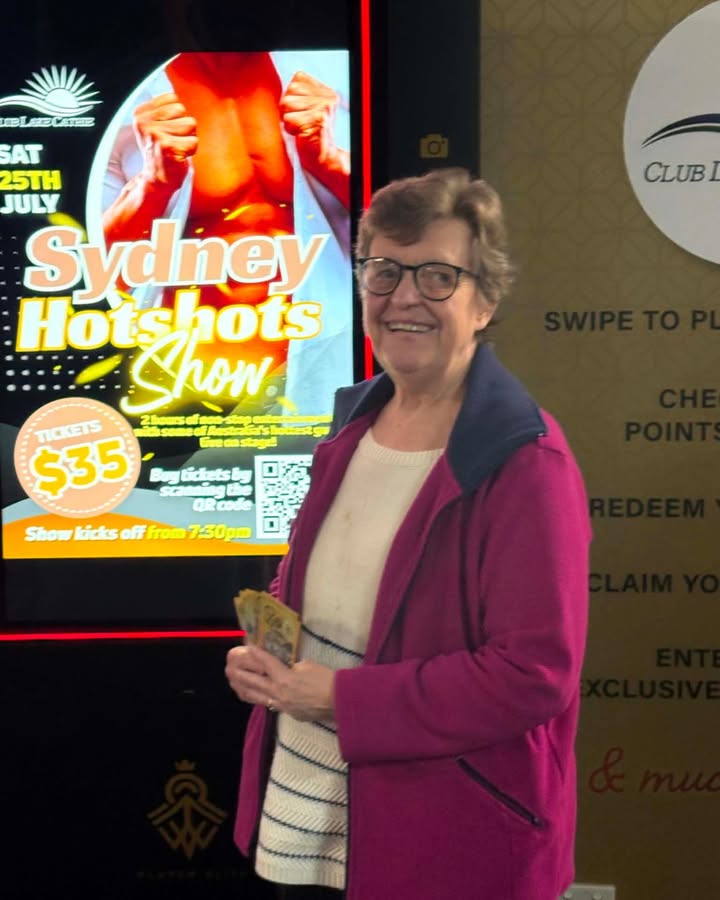 Featured image for “Cash Splash Winner Lynne Takes Home $500 at Club Lake Cathie”