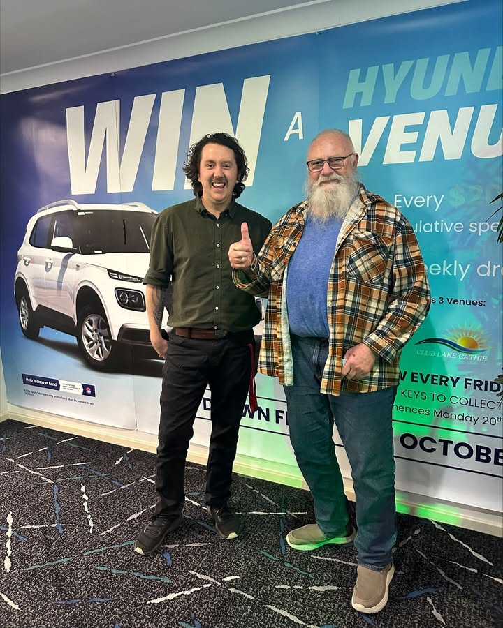 Featured image for “Wilfred Wins Again in the Hyundai Venue Key Draw”