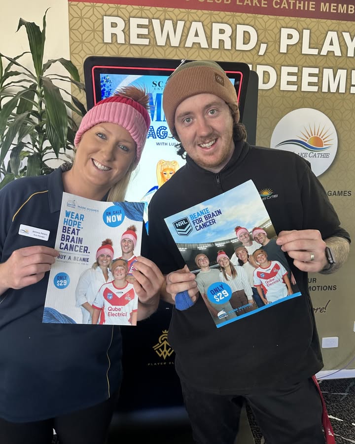 Featured image for “Beanie for Brain Cancer Day at Club Lake Cathie – 4 October”