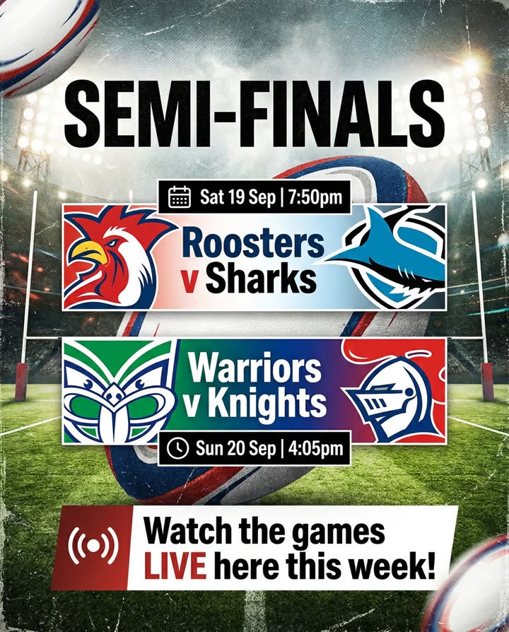 Featured image for “NRL Semi-Finals Live at Club Lake Cathie This Weekend”