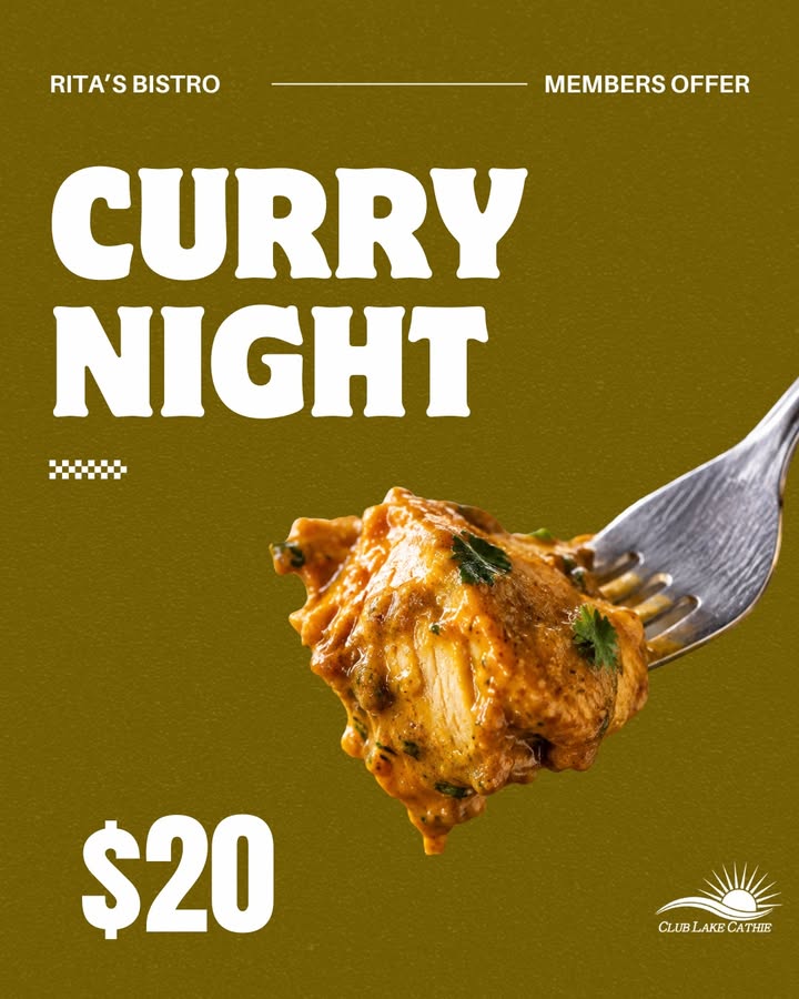 Featured image for “Curry Night & Social Darts Every Wednesday at Club Lake Cathie”
