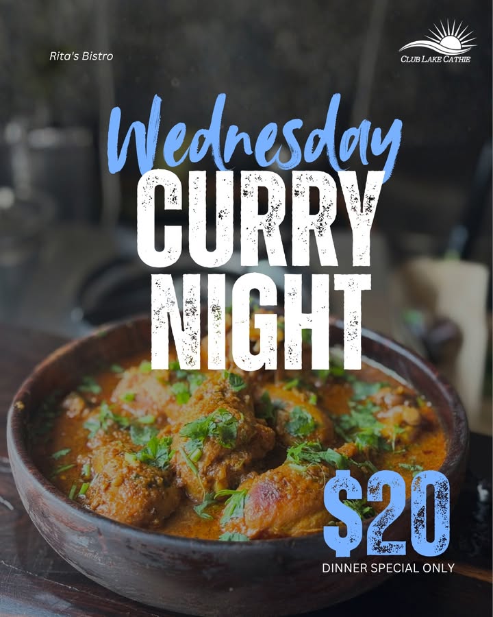 Featured image for “$20 Curry Night and Social Darts at Club Lake Cathie”