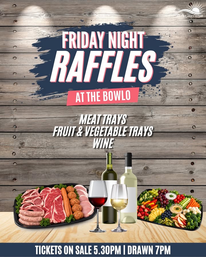 Featured image for “Friday Night Raffles & $17,500 Badge Draw at Club Lake Cathie”